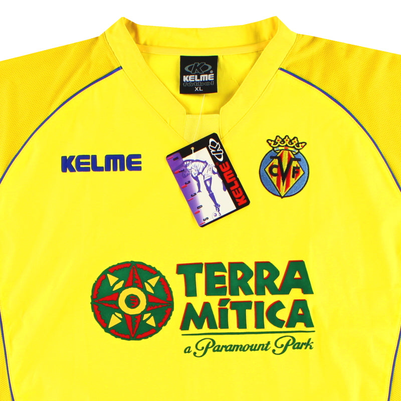 Maillot Villarreal - 2003-04 Domicile