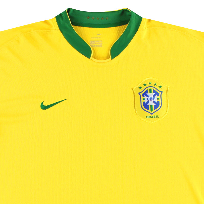 Maillot Brésil - 2006-08 Domicile