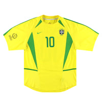 Maillot Brésil - 2002-04 Domicile