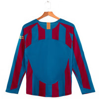 Maillot Barcelone Rétro - 2005-2006 Domicile Manches Longues