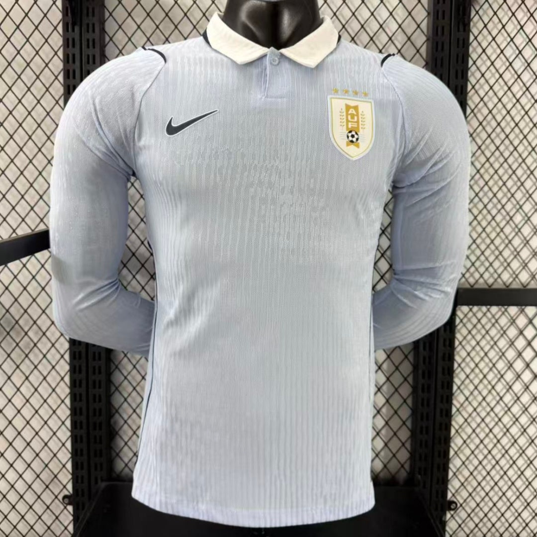 Maillot Uruguay - 25/26 Domicile Player Manches Longues