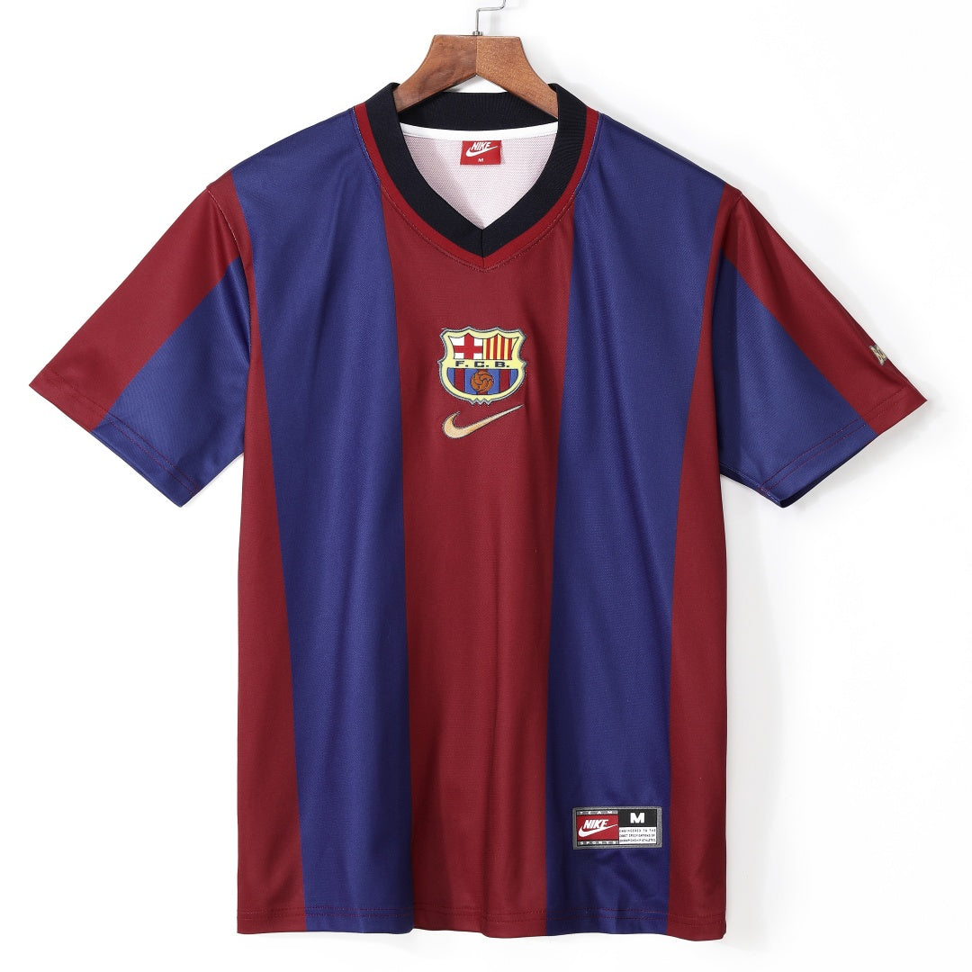 Maillot Barcelone Rétro - 1998-1998 Domicile