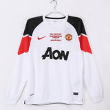 Maillot Manchester United maillot - 2010-2011 Extérieur Retro Manches Longues
