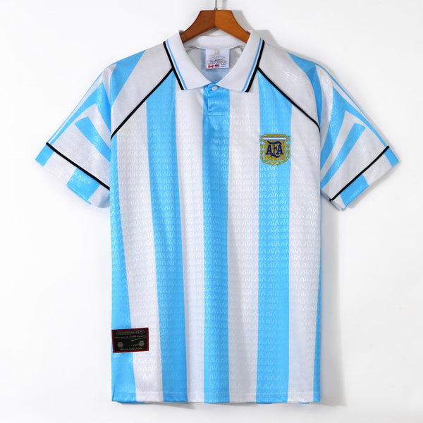 Maillot Argentine - 1996-1997 Domicile Retro