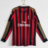 Maillot AC Milan Rétro - 2013 Domicile Manches Longues