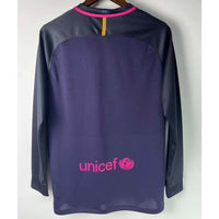 Maillot FC Barcelone maillot Rétro - 2016 extérieur Manches Longues
