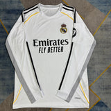 Maillot Real Madrid - 25/26 Domicile Manches Longues