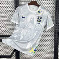 Maillot Brésil white - 25/26 Spécial