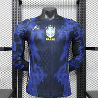 Maillot Brésil - 2026 Extérieur Player Manches Longues