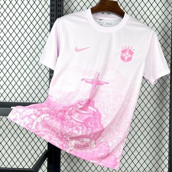 Maillot Brésil rose - 25/26 Spécial