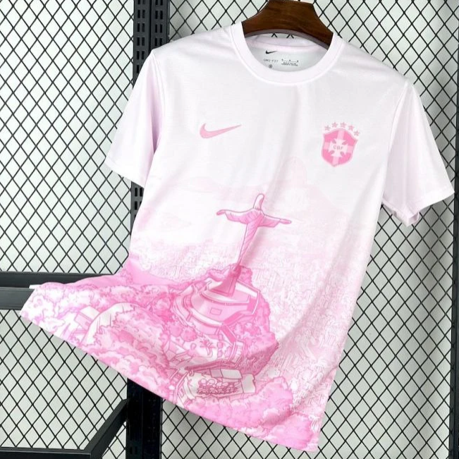 Maillot Brésil rose - 25/26 Spécial