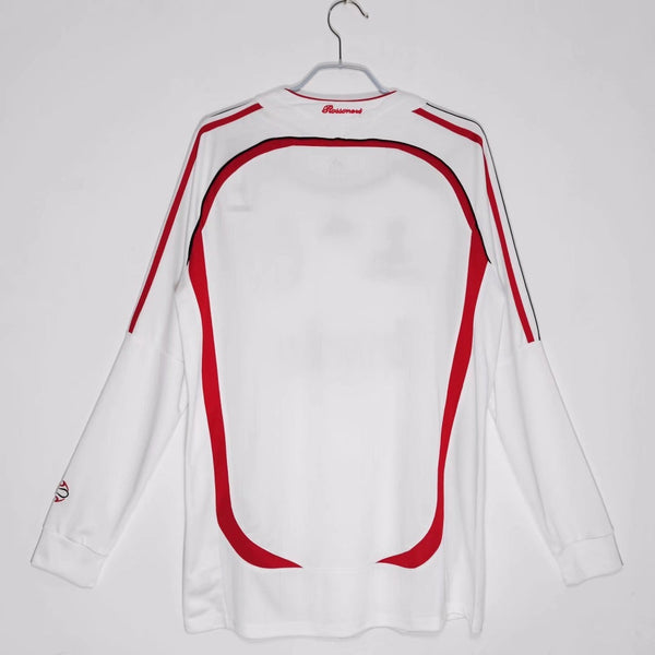 Maillot AC Milan Rétro - 2006 Extérieur Manches Longues