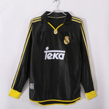 Maillot Real Madrid - 1999-2001 Extérieur Retro Manches Longues