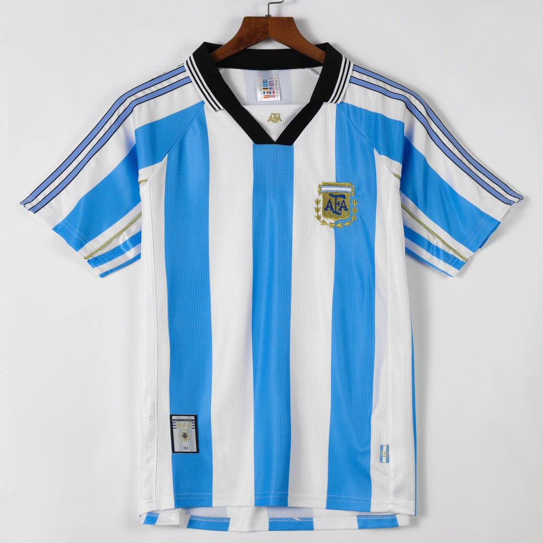 Maillot Argentine - 1998-1999 Domicile Retro