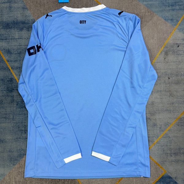 Maillot Manchester City - 25/26 Domicile Manches Longues