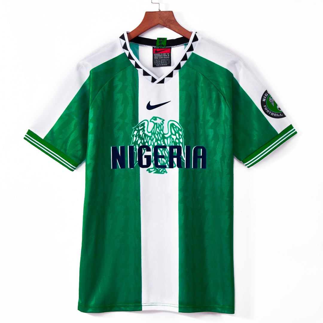 Maillot Nigéria - 1996 Domicile Retro