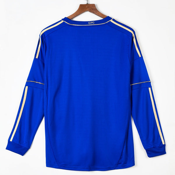 Maillot Chelsea maillot - 2012-2013 Domicile Retro Manches Longues