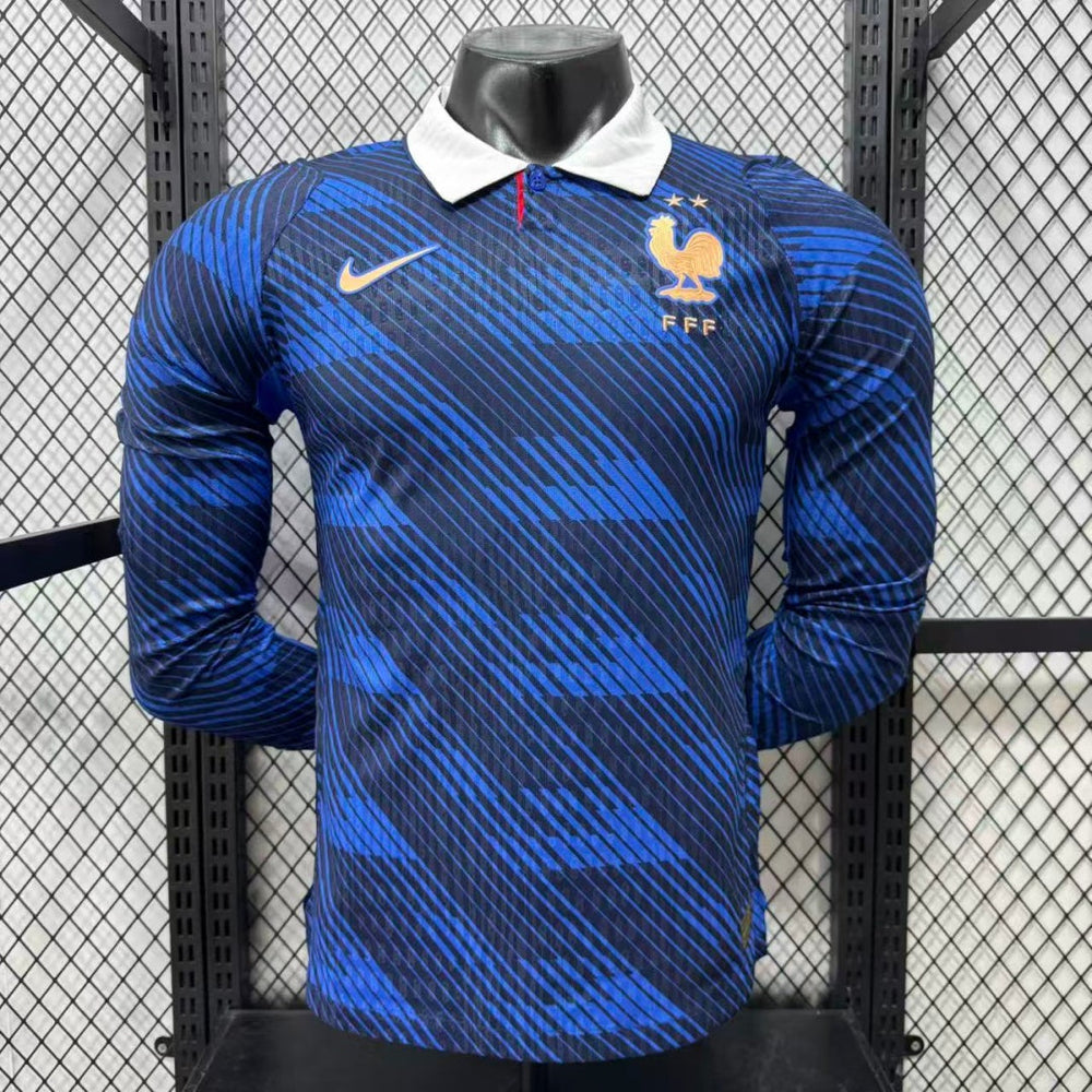 Maillot France - 2026 Domicile Player Manches Longues