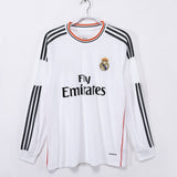 Maillot Real Madrid - 2013-2014 Domicile Retro Manches Longues