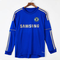 Maillot Chelsea maillot - 2012-2013 Domicile Retro Manches Longues