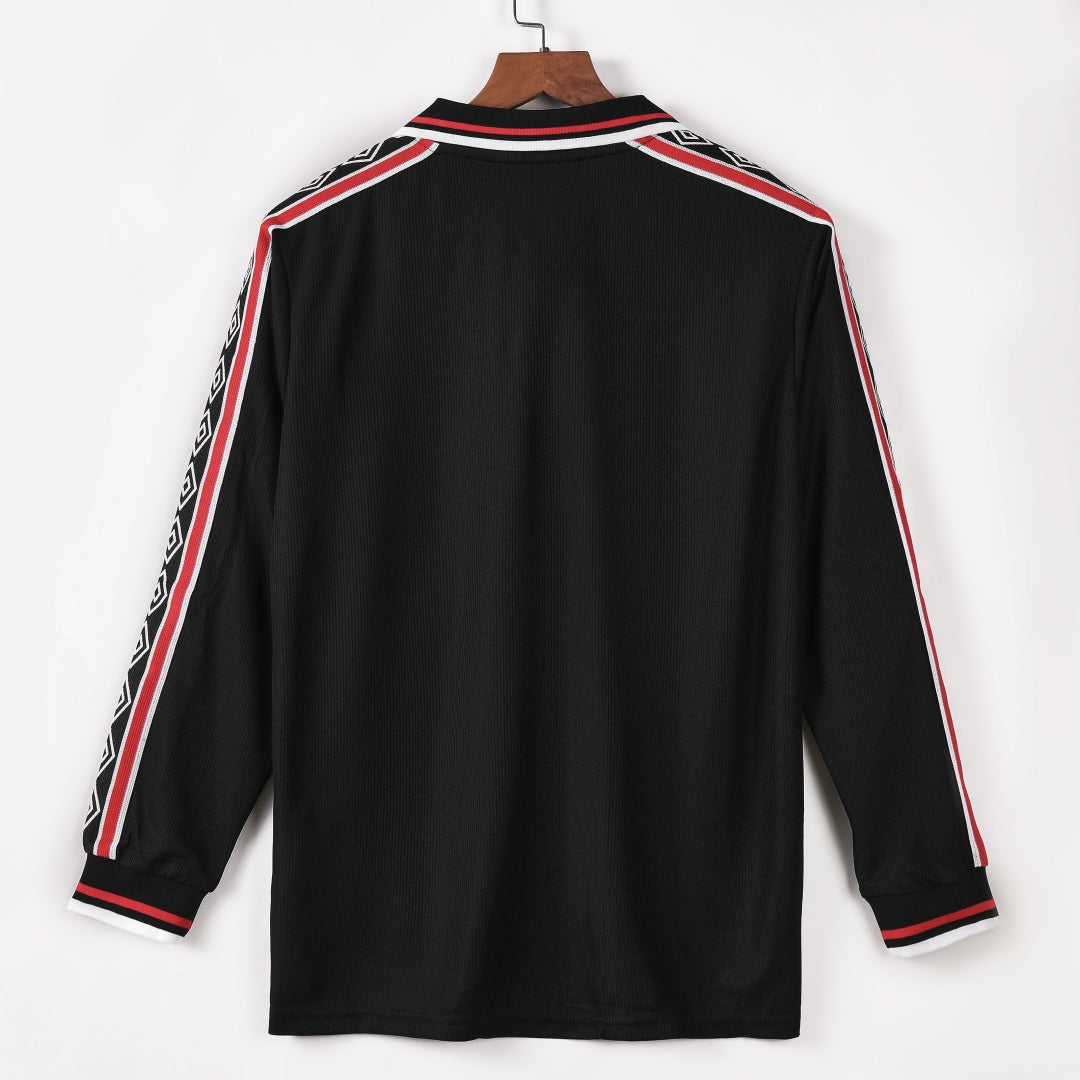 Maillot Manchester United maillot - 1998-1999 Extérieur Retro Manches Longues