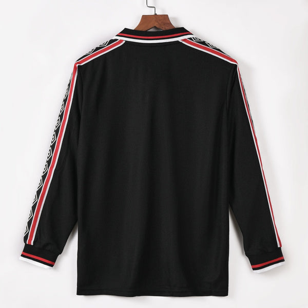 Maillot Manchester United maillot - 1998-1999 Extérieur Retro Manches Longues