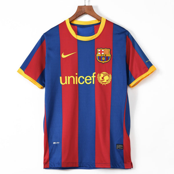 Maillot Barcelone Rétro - 2010-2011 Domicile