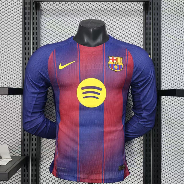 Maillot Barcelone - 25/26 Domicile Player Manches Longues