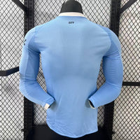 Maillot Manchester City - 25/26 Domicile Player Manches Longues