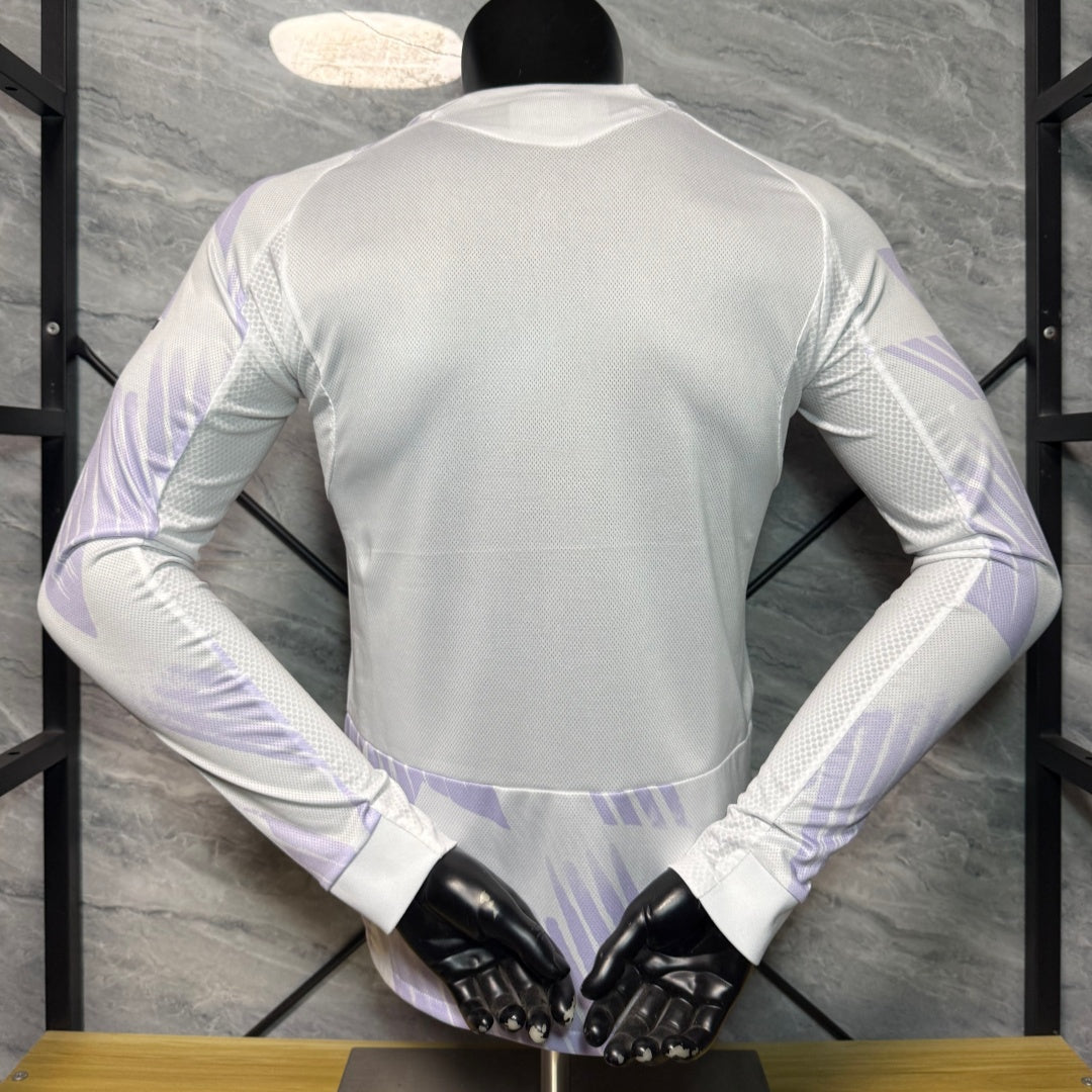 Maillot Manchester United - 25/26 Extérieur Player Manches Longues