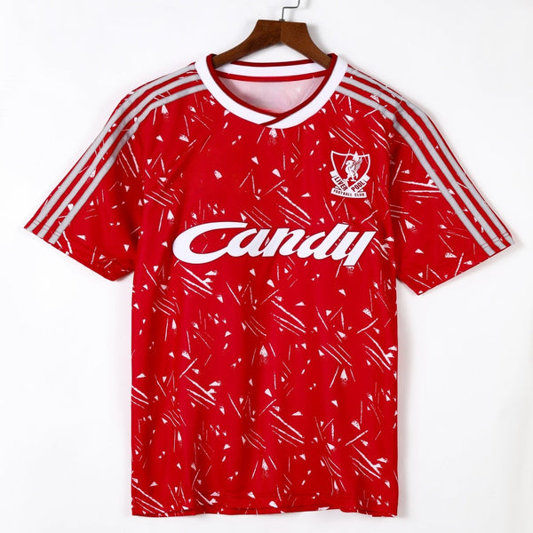 Maillot Liverpool - 1989-1991 Domicile Retro