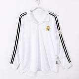 Maillot Real Madrid - 2002-2003 Domicile Retro Manches Longues