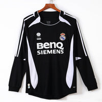 Maillot Real Madrid - 2006-2007 Third Retro Manches Longues