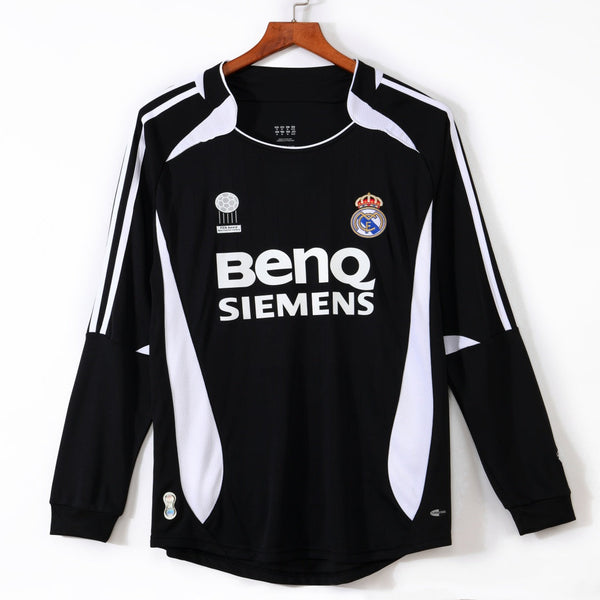 Maillot Real Madrid - 2006-2007 Third Retro Manches Longues