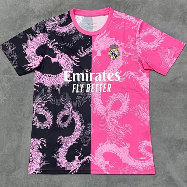 Maillot Real Madrid style dragon rose - 25/26 Spécial
