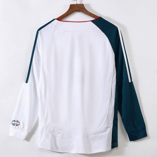 Maillot Liverpool - 2006-2007 Extérieur Retro Manches Longues