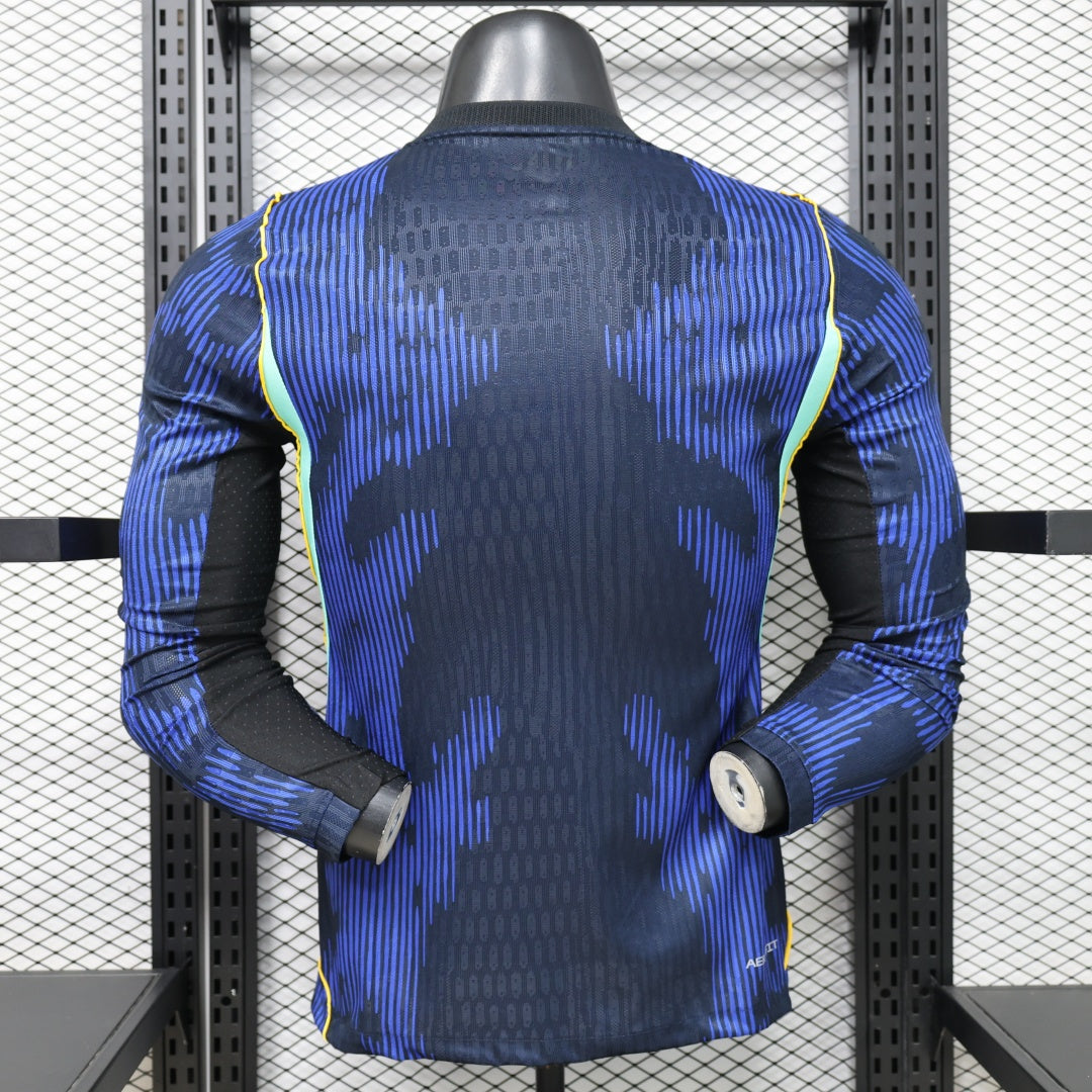 Maillot Brésil - 2026 Extérieur Player Manches Longues