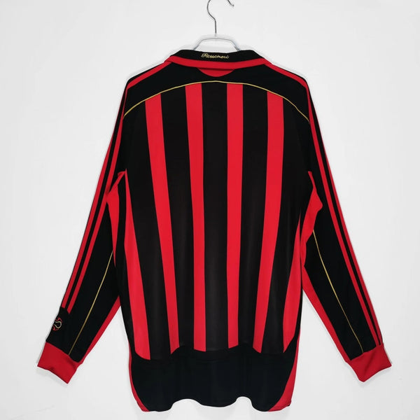 Maillot AC Milan Rétro - 2006-2007 Domicile Manches Longues