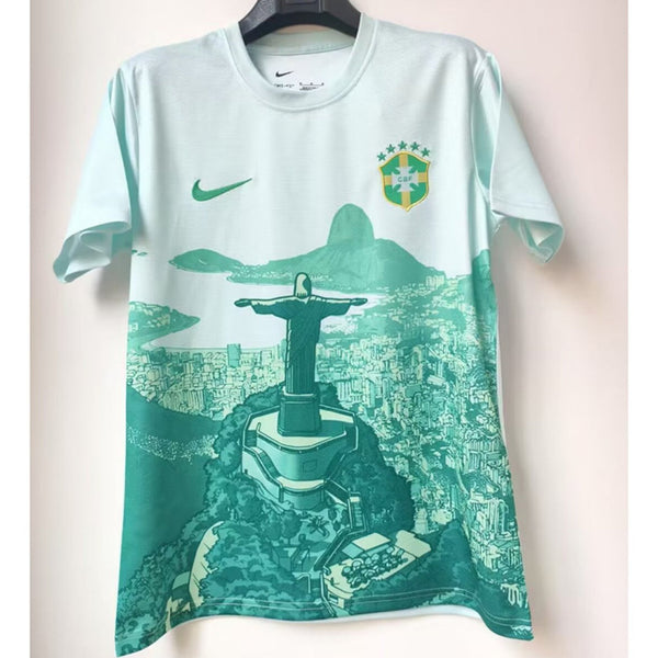 Maillot Brésil green - 25/26 Spécial