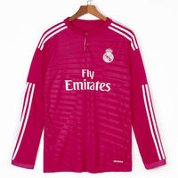 Maillot Real Madrid - 2014-2015 Extérieur Retro Manches Longues