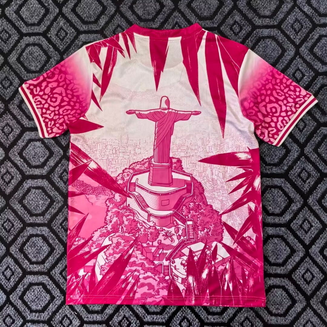 Maillot Brésil rose A - 25/26 Spécial