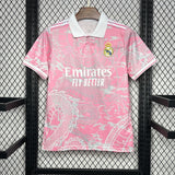 Maillot Real Madrid style Polo rose - 25/26 Spécial