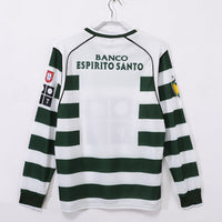 Maillot Sporting CP - 2001-2003 Domicile Retro Manches Longues