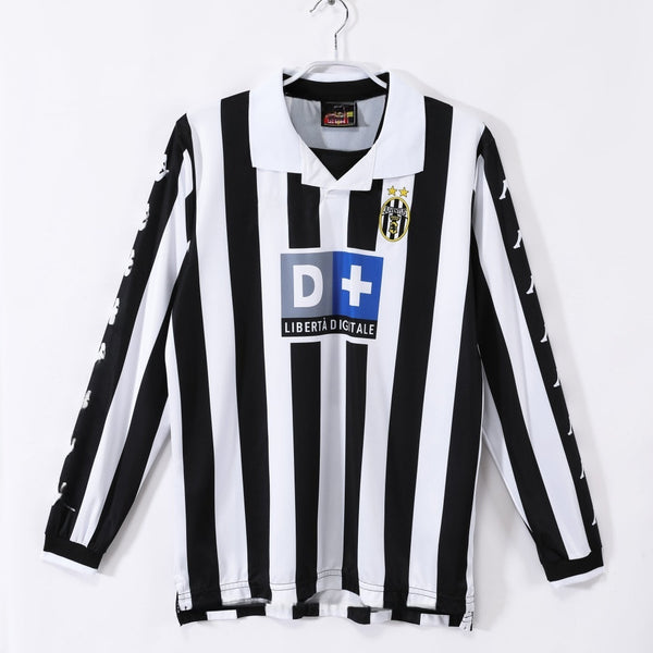Maillot Juventus - 1999-2000 Domicile Retro Manches Longues