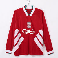 Maillot Liverpool - 1993-1995 Domicile Retro Manches Longues
