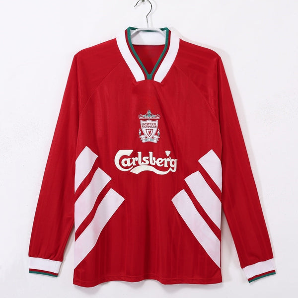 Maillot Liverpool - 1993-1995 Domicile Retro Manches Longues
