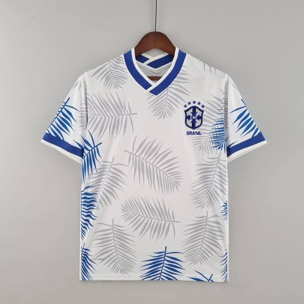 Maillot Brésil maillot Édition Blanc & Bleu - 2022 spéciale