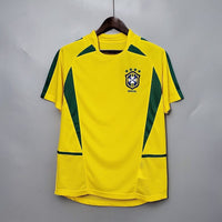 Maillot Brésil maillot - 2002 Domicile Retro