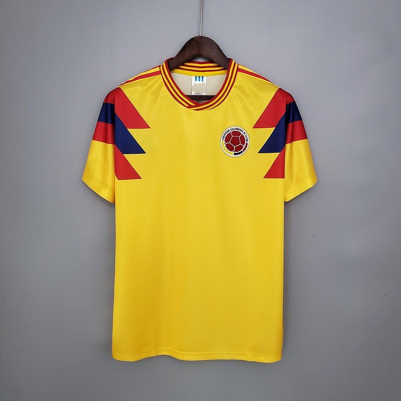Maillot Colombie maillot - 1990 Domicile Retro