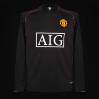 Maillot Manchester United maillot Rétro - 2007 extérieur Manches Longues